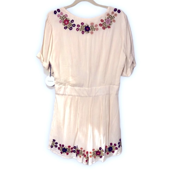 NWT Tularosa Romper Embroidered - Picture 4 of 9